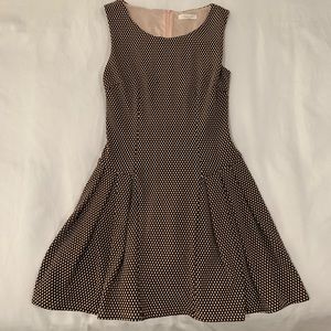 Pink & Black Polkadot Dress